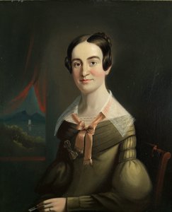 Signora Eunice Hall di Portland, Maine, 1839 da William Matthew Prior