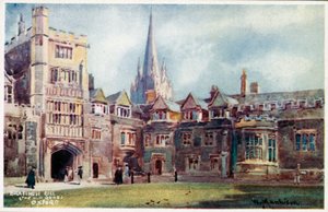 Brasenose College, Old Quad da William Matthison