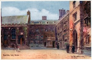 Exeter College, Quad da William Matthison