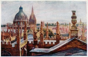 Oxford da una finestra superiore da William Matthison