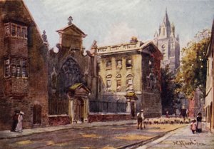 Peterhouse dalla Strada da William Matthison