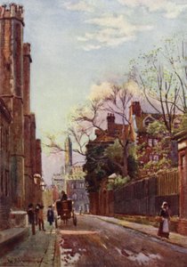Queens Lane, il sito della vecchia Mill Street da William Matthison