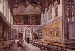 La sala del Kings College