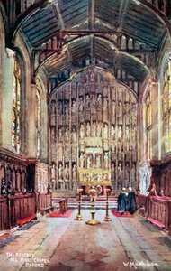 Il reredos, Cappella di All Souls, Oxford da William Matthison