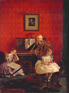 La musica ha fascino, 1861 da William Maw Egley