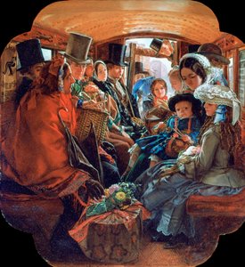 Vita in omnibus a Londra, 1859 da William Maw Egley
