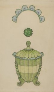 Zuccheriera in Vetro Coperta da William McAuley