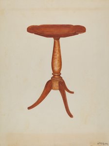Tavolo Ribaltabile o Tavolo a Cantilever da William McAuley