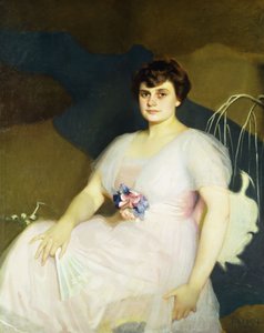 Ritratto di Charlotte Parker Milne da William McGregor Paxton