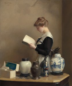 La domestica da William McGregor Paxton