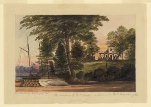 La Casa Bianca - Fiume Pamunkey da William McIlvaine