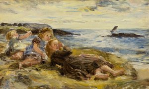 Bambini sulla spiaggia, Machrihanish