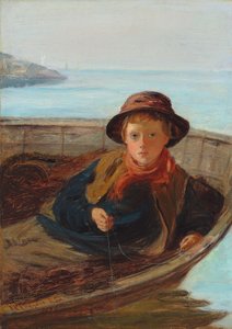 Il ragazzo pescatore, 1870 da William McTaggart