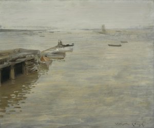 Una giornata grigia da William Merritt Chase