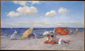 Al mare da William Merritt Chase