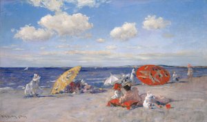 Al mare da William Merritt Chase