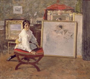 Mi hai parlato, 1897 circa (olio su tela) da William Merritt Chase