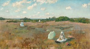 Raccolta di fiori autunnali da William Merritt Chase