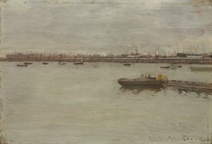 Giornata grigia sulla baia