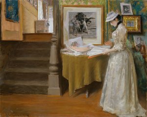 Nello studio da William Merritt Chase