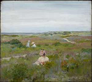 Paesaggio: Shinnecock, Long Island da William Merritt Chase