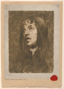 Ritratto di una donna, guardando a sinistra