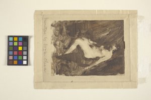 Nudo seduto da William Merritt Chase