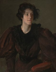 Studio di una giovane donna, c.1880-85 da William Merritt Chase