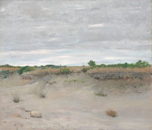Sabbie Spazzate dal Vento da William Merritt Chase