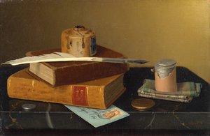 Il tavolo dei banchieri da William Michael Harnett