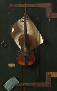 Il vecchio violino, 1886 da William Michael Harnett