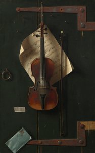 Il vecchio violino, 1886 da William Michael Harnett