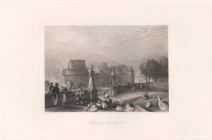 Castello di Nantes da William Miller
