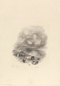 Sandy Knowe, o Torre di Smailholm da William Miller