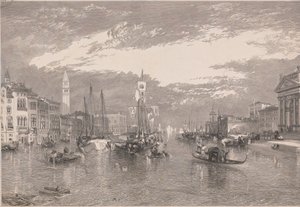 Il Canal Grande, Venezia da William Miller