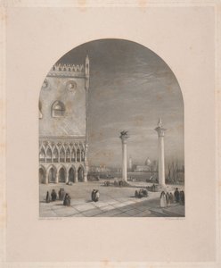 Venezia - la Piazzetta da William Miller