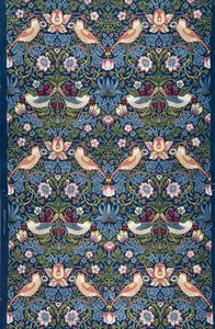 Il ladro di fragole. Tessuto decorativo, 1883 da William Morris