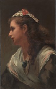 Il suo primo modello-Miss Russell, c. 1873 da William Morris Hunt