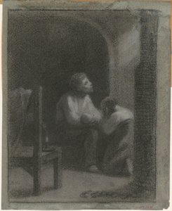 La Preghiera da William Morris Hunt