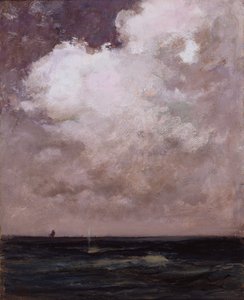 La balena che spruzza da William Morris Hunt