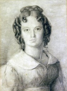 Ritratto in Bust di Charlotte Rolfe
