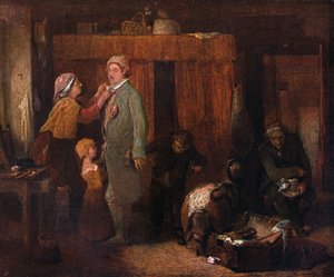 Il giorno del matrimonio da William Mulready