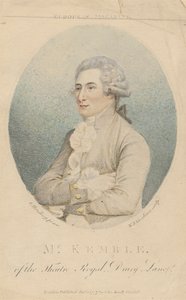 Mr. Kemble, del Theatre Royal, Drury Lane da William Nelson Gardiner