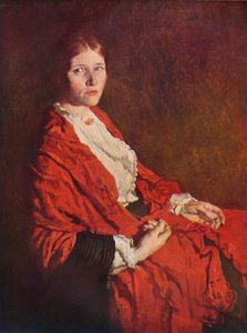La Sciarpa Rossa da William Newenham Montague Orpen