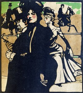 Una giornata alle corse, illustrazione da 