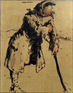 John Silver, Illustrazione da 