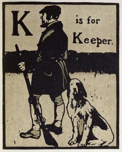 K è per Guardiano, illustrazione da 