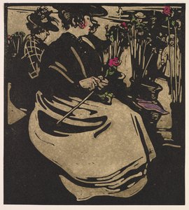 Tipi di Londra: Fioraia da William Nicholson