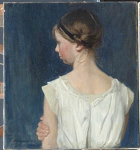 Nancy di profilo da William Nicholson