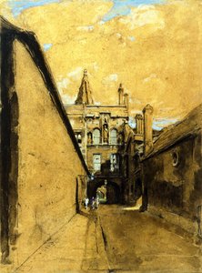 Porta di New College Lane da William Nicholson